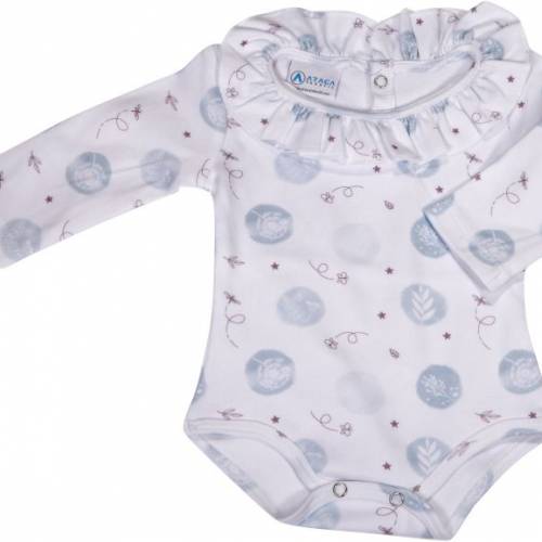 Baby Long Sleeve Body With Frill