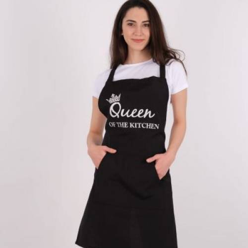 Printed & Embroidered Apron